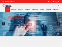 Tablet Screenshot of byteinmotion.com